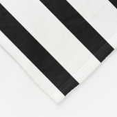 Baseball ⚾ Star - Orange und Schwarz Fleecedecke (Ecke)