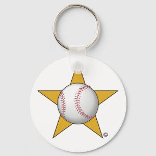 Baseball Star Schlüsselanhänger