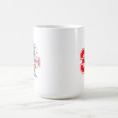 Baseball Stars & Stripes | #15 Klassischer Becher Kaffeetasse (Mittel)