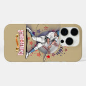 Baseball Stars & Stripes | Case-Mate iPhone Hülle (Rückseite (Horizontal))