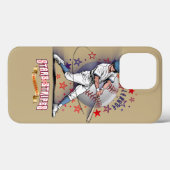 Baseball Stars & Stripes | Case-Mate iPhone Hülle (Rückseite (Horizontal))