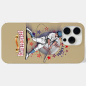 Baseball Stars & Stripes | Case-Mate iPhone Hülle (Rückseite (Horizontal))