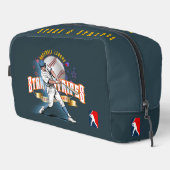 Baseball Stars & Stripes (D. mode) |  Waschbeutel (Rechte Ecke)