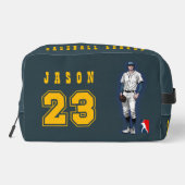 Baseball Stars & Stripes (D. mode) |  Waschbeutel (Rückseite)