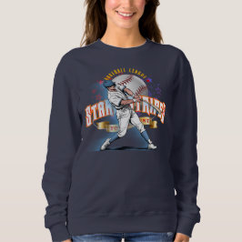 Baseball Stars & Stripes (D. mode) | Women Sweatshirt