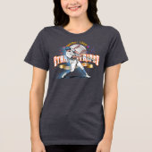Baseball Stars & Stripes (D. mode) | Women Tri-Blend Shirt (Vorderseite)