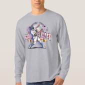Baseball Stars & Stripes | Men Long Sleeve T-Shirt (Vorderseite)