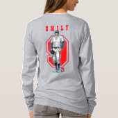 Baseball Stars & Stripes | Women Long Sleeve T-Shirt (Rückseite)
