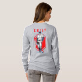 Baseball Stars & Stripes | Women Long Sleeve T-Shirt (Schwarz voll)