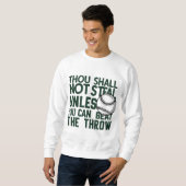 Baseball Stealing Spaß Shirt (Vorne ganz)
