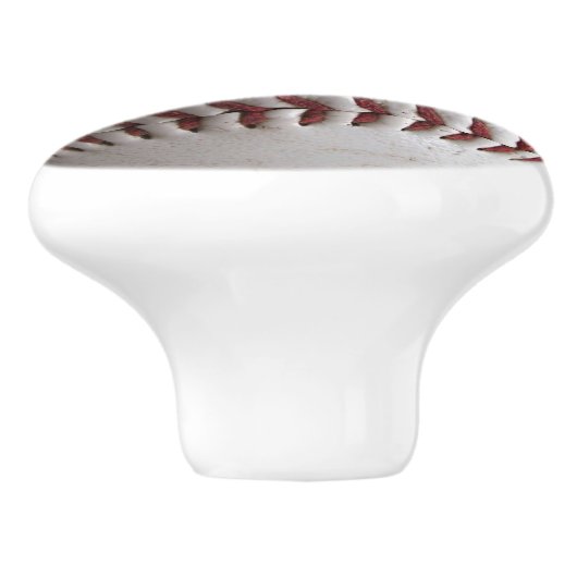 Baseball-Stiche Keramikknauf (Seitenansicht)