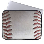 Baseball-Stiche Laptopschutzhülle (Vorderseite)