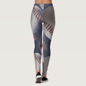 Baseball-Stiche Leggings (Rückseite)