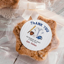 Baseball Sticker Labels Geburtstagspartei