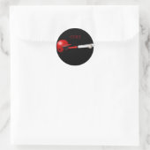 BASEBALL STICKER MIT DEM NAMEN DES KINDES. (Tasche)