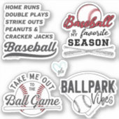 Baseball Sticker Pack 1 von GraphicLoveShop (Vorderseite)