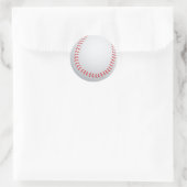 Baseball-Sticker Runder Aufkleber (Tasche)