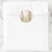 Baseball-Sticker Runder Aufkleber (Tasche)