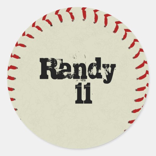Baseball Stickers (Vorderseite)
