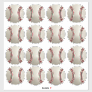 Baseball Stickers Aufkleber