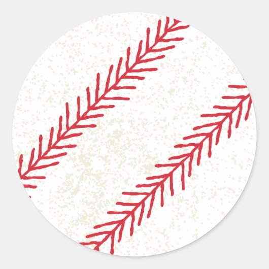 Baseball Stitch Stickers (Vorderseite)
