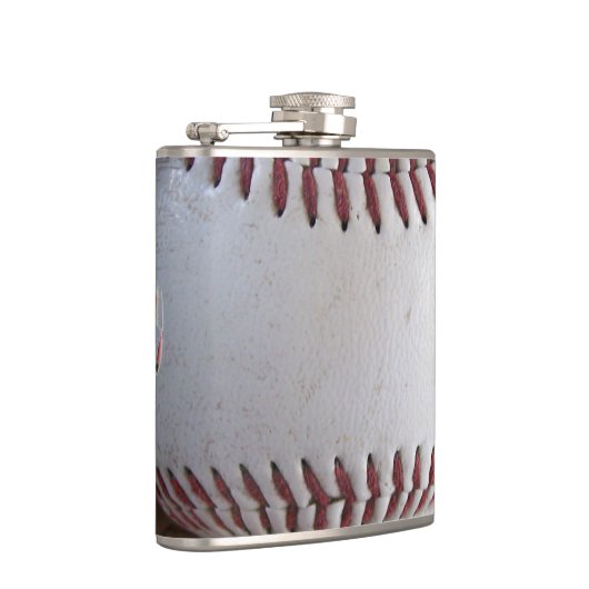 Baseball-Stitches Flachmann (Rechts)