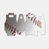 Baseball-Stitches Geschenkschachtel (Ungefaltet)