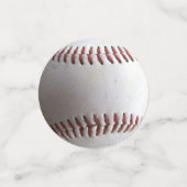 Baseball-Stitches Konfetti (Klein Vorderseite)