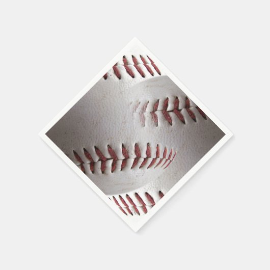 Baseball-Stitches Serviette (Ecke)