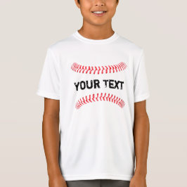 Baseball Stitches Vierbeiner-T - Shirt