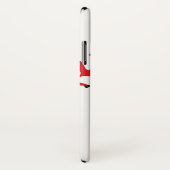 Baseball Stitching Design iPhone X Fall Case-Mate iPhone Hülle (Hinten/Rechts)