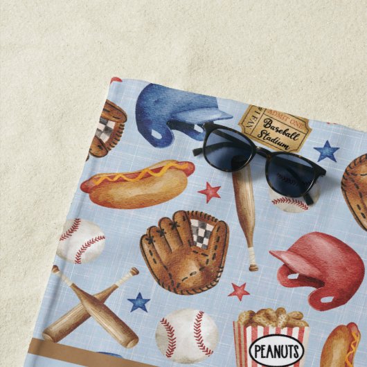 Baseball Strandtuch (Beispiel)