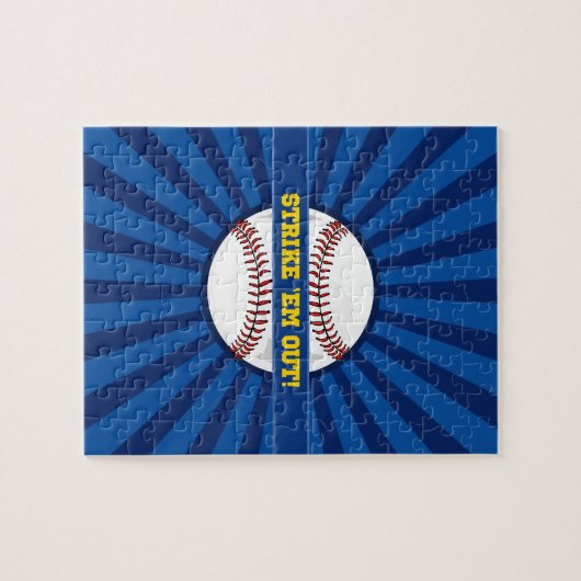 Baseball-Streit "Em Out Puzzle (Horizontal)