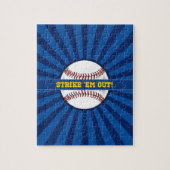 Baseball-Streit "Em Out Puzzle (Vertikal)