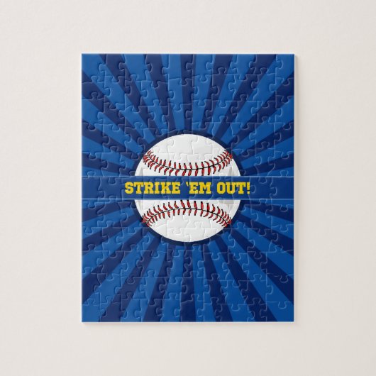 Baseball-Streit "Em Out Puzzle (Vertikal)