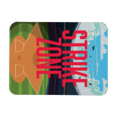 Baseball Strike Zone Magnet (Horizontal)