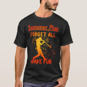 Baseball Summer Break 2023 Happy Last Day Of Schoo T-Shirt (Vorderseite)