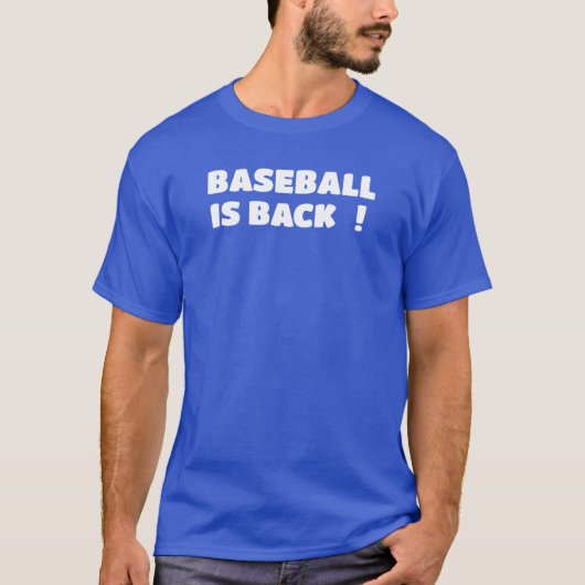 Baseball-T - Shirt (Vorderseite)