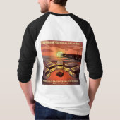 Baseball-T - Shirt für das Logo der nationalen Kun (Rückseite)