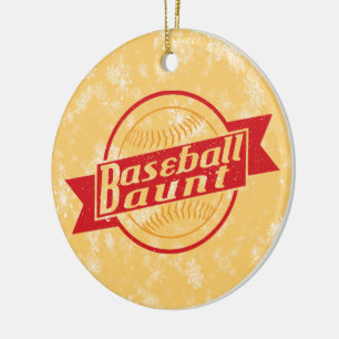 Baseball Tante Xmas Dekoration