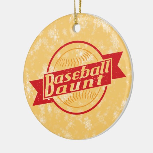 Baseball Tante Xmas Dekoration (Links)
