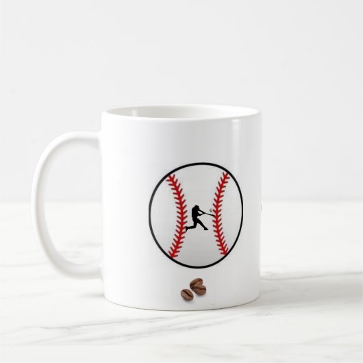 Baseball-Tasse Kaffeetasse (Links)