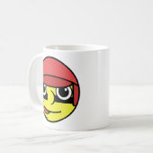 Baseball-Tasse Kaffeetasse (Vorderseite Links)