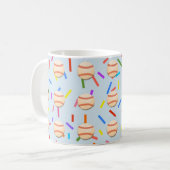 Baseball-Tasse Kaffeetasse (Vorderseite Links)
