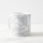 Baseball-Tasse Kaffeetasse (Vorderseite Links)