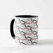 Baseball-Tasse Tasse (Vorderseite Links)