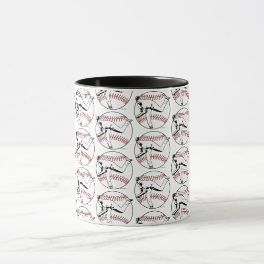 Baseball-Tasse Tasse (Zentrum)