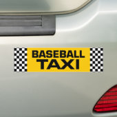 Baseball Taxi Autoaufkleber (Auf Auto)