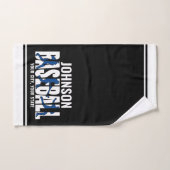 Baseball Team ADD NAME Champion Game Player Badhandtuch Set (Handtuch)