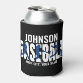 Baseball Team ADD NAME Champion Game Player Dosenkühler (Kanne Vorderseite)